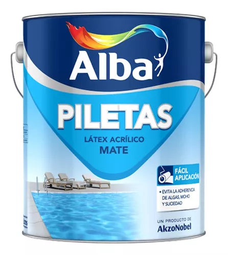 Pintura Al Agua Para Piletas Alba