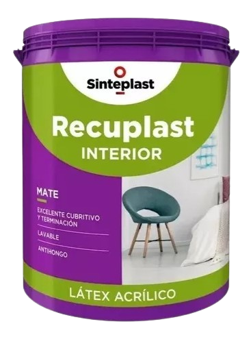 Recuplast Interior Blanco Mate. Sinteplast