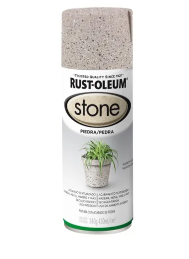 Pintura En Aerosol Stone - Acabado Piedra Rust Oleum 340gr