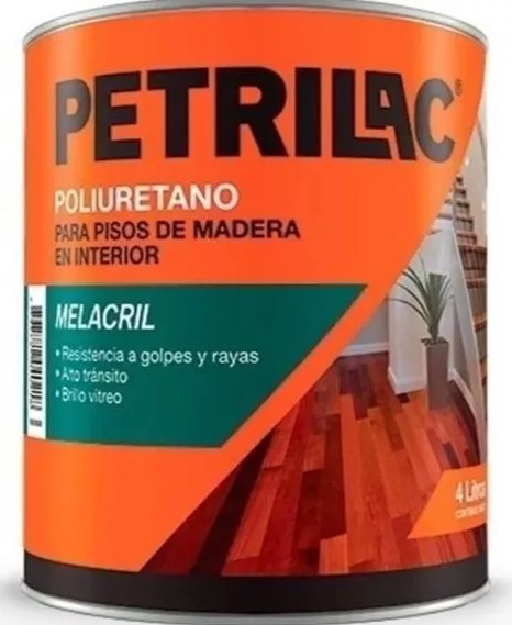 Melacril Plastificante Poliuretanica Piso Madera Petrilac