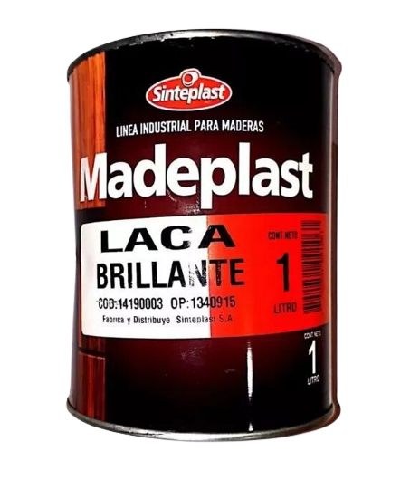 Laca Nitro Brillante Sinteplast. Maderplast