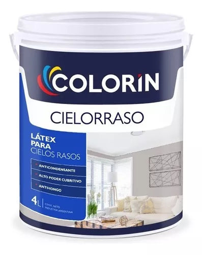 Pintura Para Cielos rasos Anti Hongos Colorin