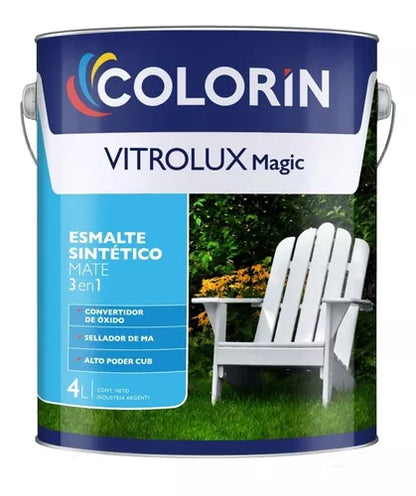 Convertidor de Oxido con Esmalte Vitrolux Magic Colorin Blanco