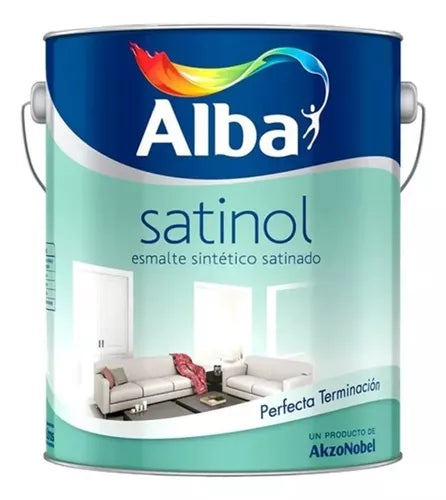 Satinol Esmalte Sintetico Satinado Alba