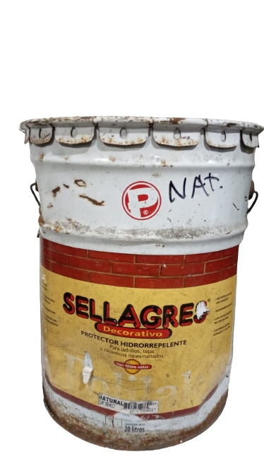 Sellagres Pintura Para Ladrillos Al Solvente 20lts