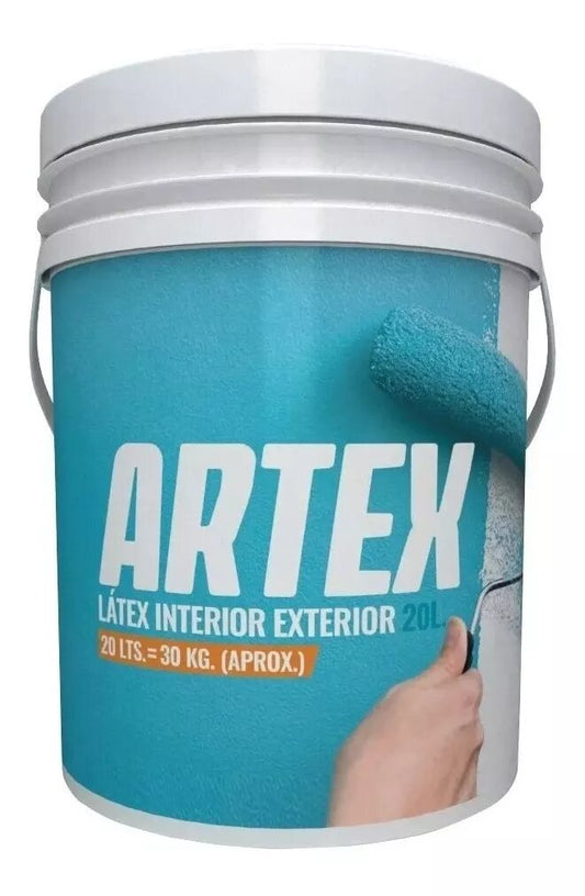 Latex Artex Interior - Exterior 20 litros