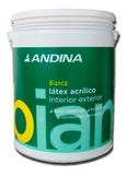 Latex Interior/Exterior Andina Bianca Colores