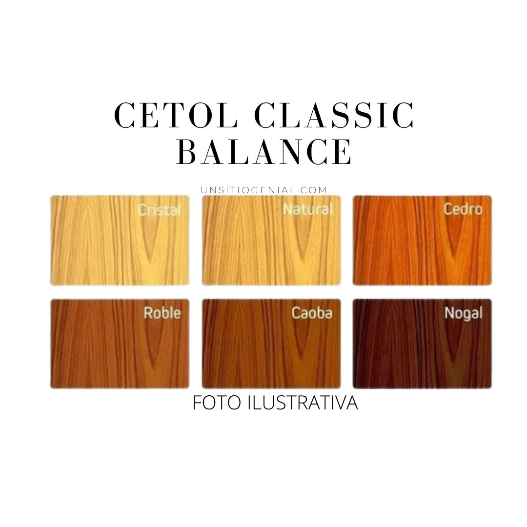 Cetol Classic Balance Al Agua 1 Litro.