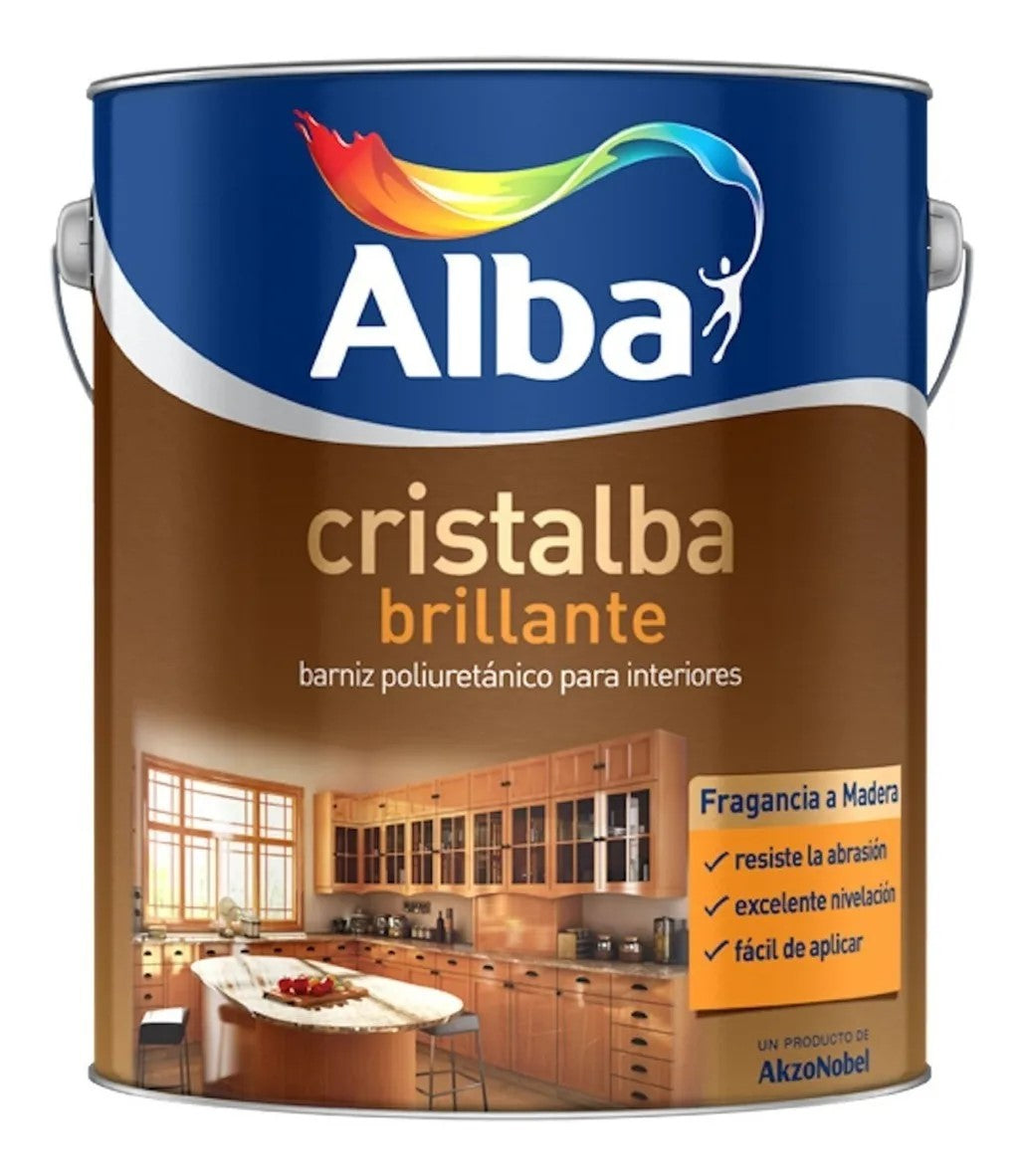 Cristalba Barniz Poliuretanico Brillante Alba