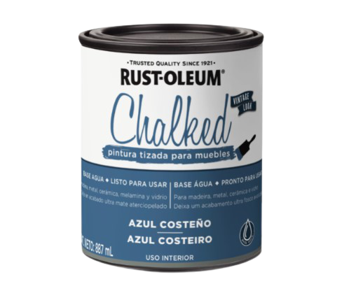 Chalked Pintura Tizada Base Agua de Interior Rust Oleum