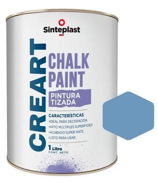 Pintura A La Tiza Creart Sinteplast 1 Litro