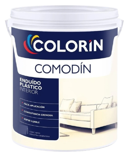 Enduido Plastico Comodin Interior Colorin