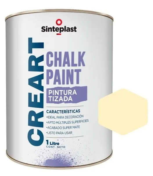 Pintura A La Tiza Creart Sinteplast 1 Litro