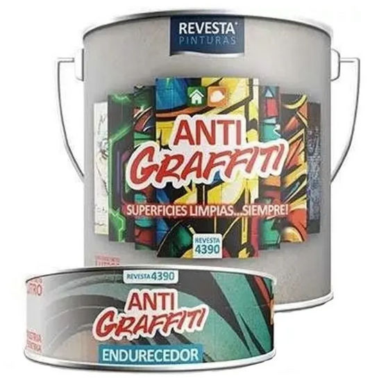 Antigraffiti Pintura Revesta 4390 de 2 Componentes 1 litro