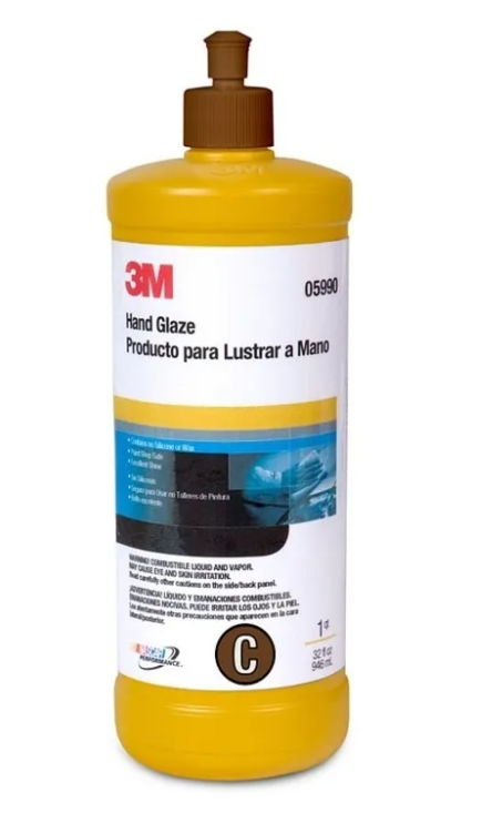 3M Pasta Para Lustra A Mano Hand Glaze (Paso C) 946ml