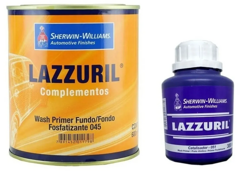 Wash Primer Fondo Fosfatizante 0.6 L.+ Catalizador Sherwin Williams