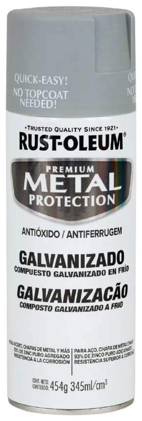 Pintura spray 345 ml Premium metal protection gris galvanizado Rust-Oleum