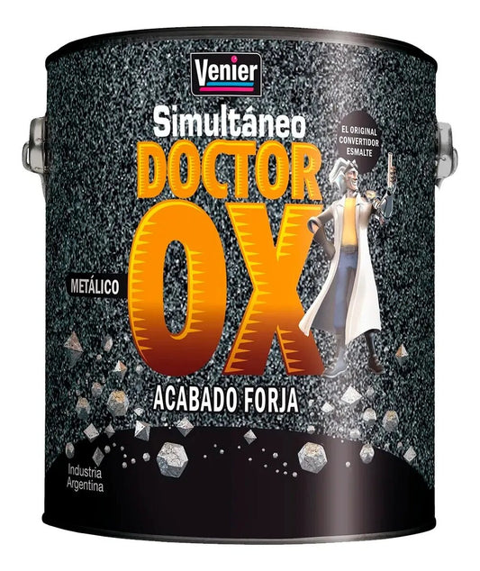 Simultaneo Convertidor Esmalte Metalico Forja Dr. Ox Venier 1 litro