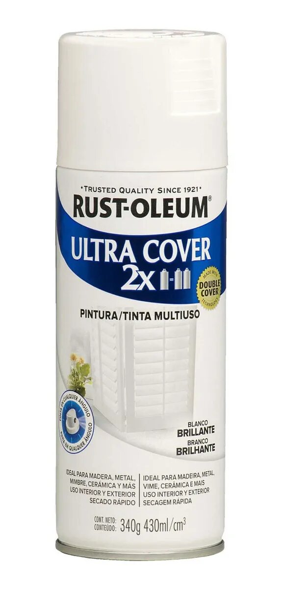 Aerosol Rust Oleum Blanco Ultra Cover 340gr