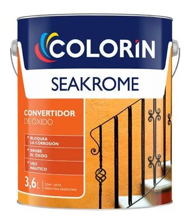 Convertidor de Oxido Seakrome Colorin Naranja