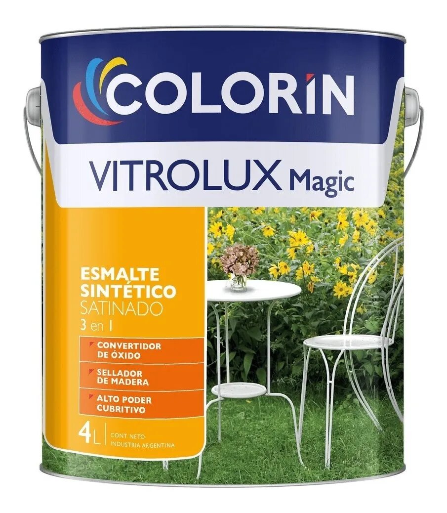 Convertidor de Oxido con Esmalte Vitrolux Magic Colorin Negro