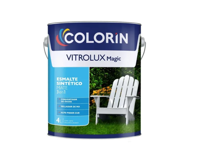 Convertidor de Oxido con Esmalte Vitrolux Magic Colorin Aluminio