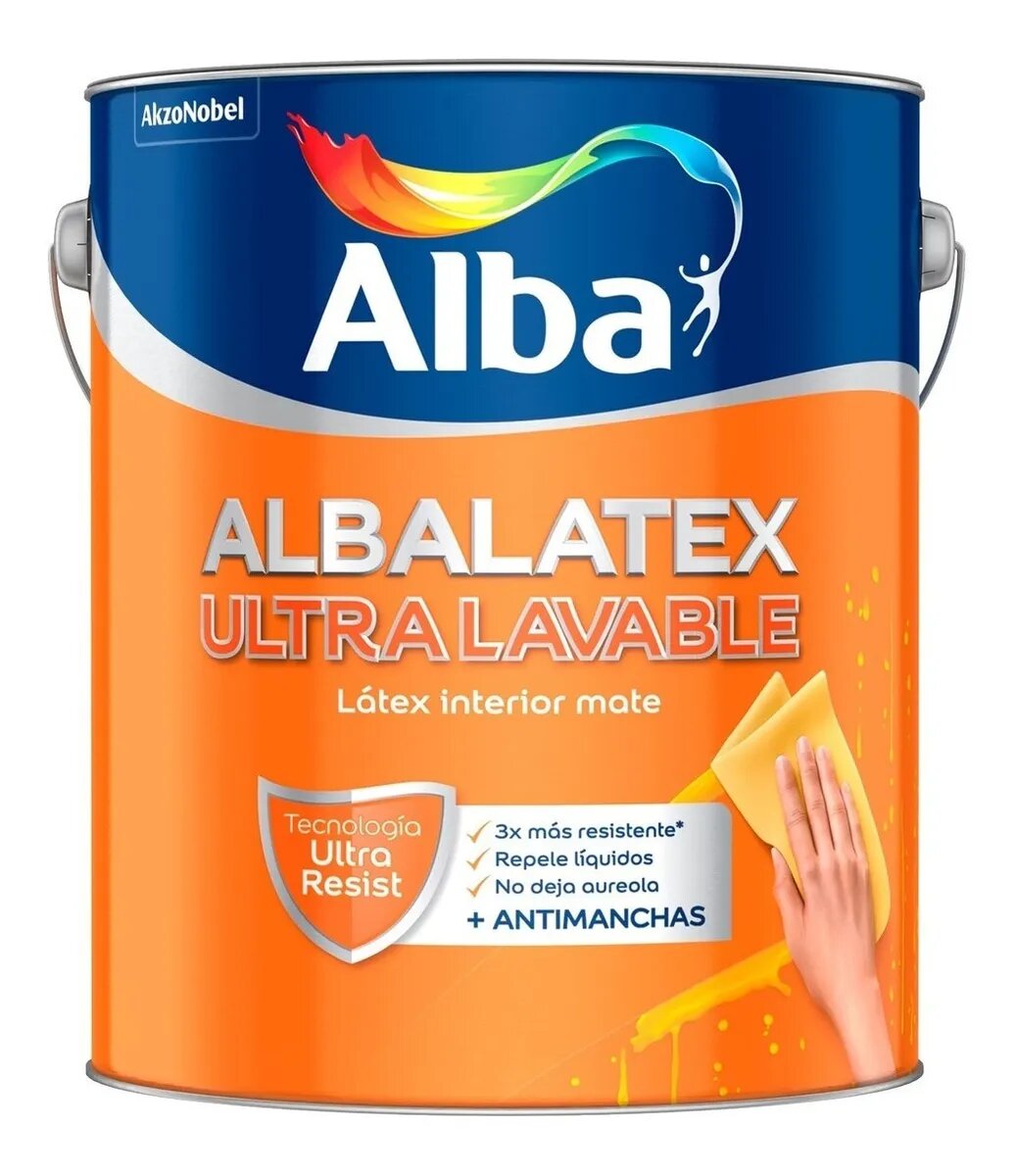 Albalatex Ultralavable Pintura Latex Interior