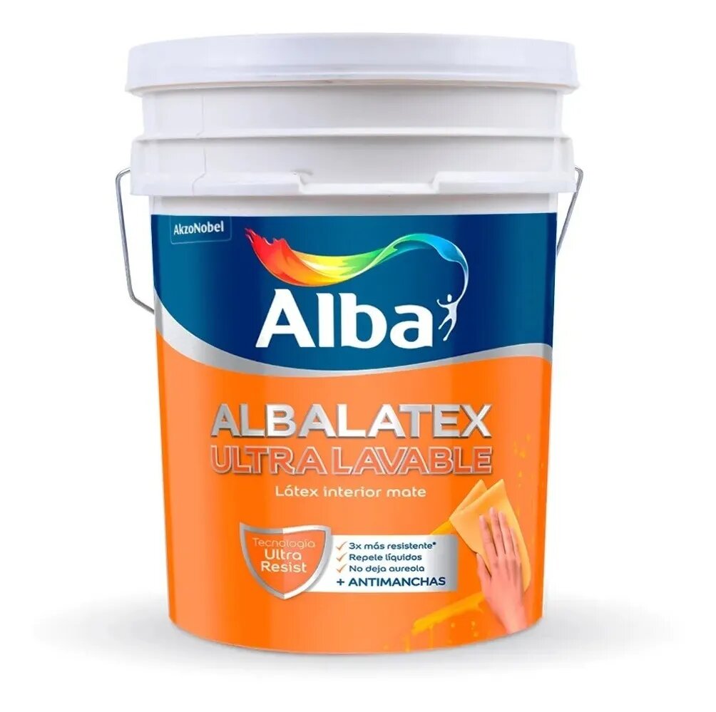 Albalatex Ultralavable Pintura Latex Interior