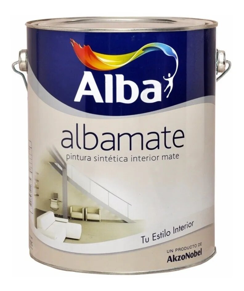 Esmalte Sintetico Blanco Mate Alba