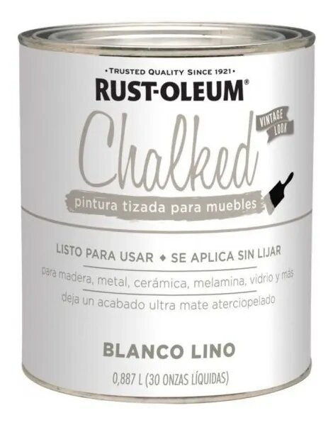 Chalked Pintura Tizada Base Agua de Interior Rust Oleum