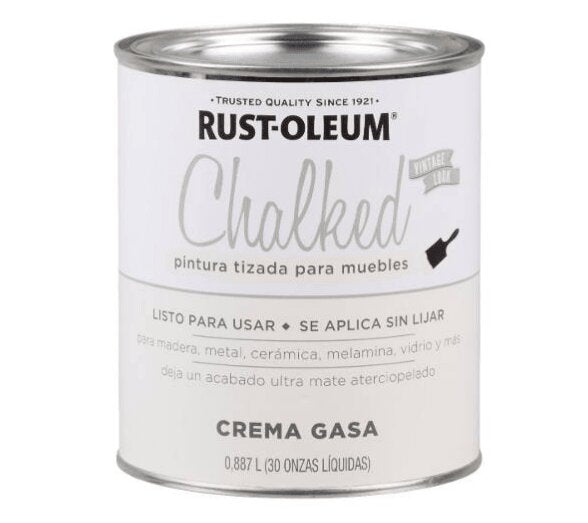 Chalked Pintura Tizada Base Agua de Interior Rust Oleum