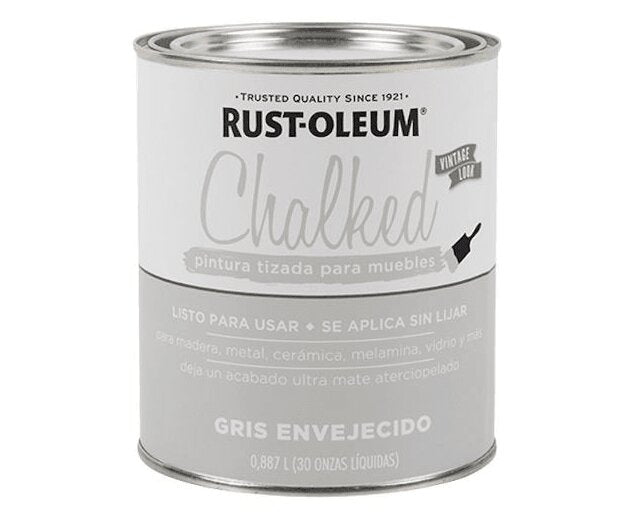 Chalked Pintura Tizada Base Agua de Interior Rust Oleum