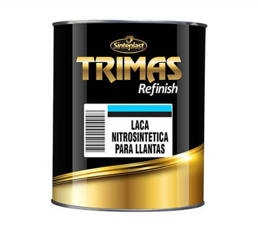 Laca Nitrosintetica Aluminio Para Llantas. Trimas Sinteplast