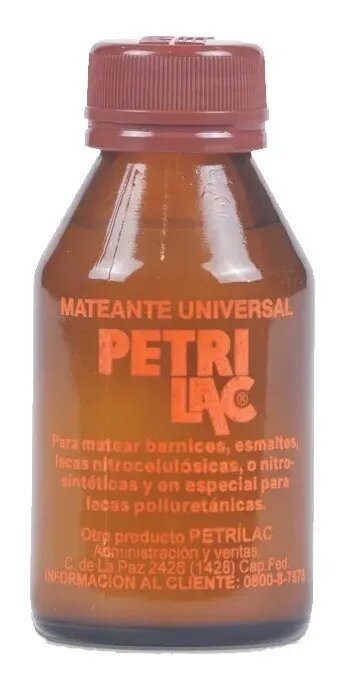 Mateante Universal Petrilac Lacas Barnices Esmaltes