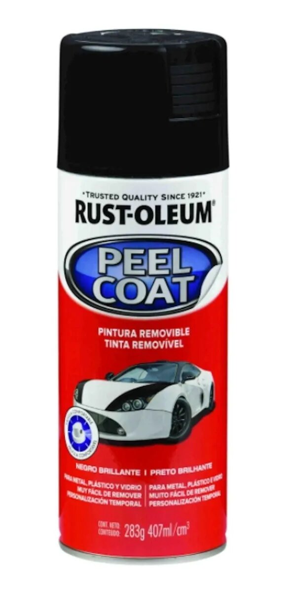 Aerosol Pintura Removible Peel Coat Ploteado Rust Oleum 340gr