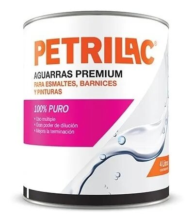 Petrilac Aguarras Diluyente Mineral 100% Puro
