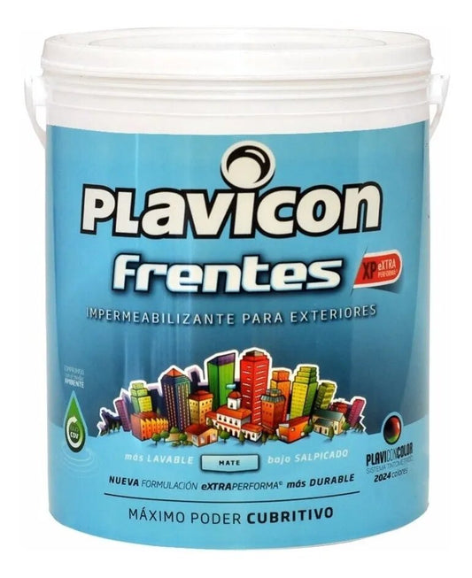 Plavicon Frentes Pintura Impermeable Blanco