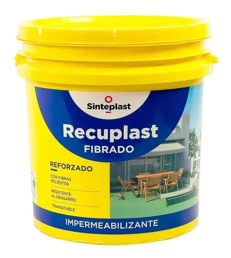 Recuplast Fibrado Impermeabilizante Sinteplast