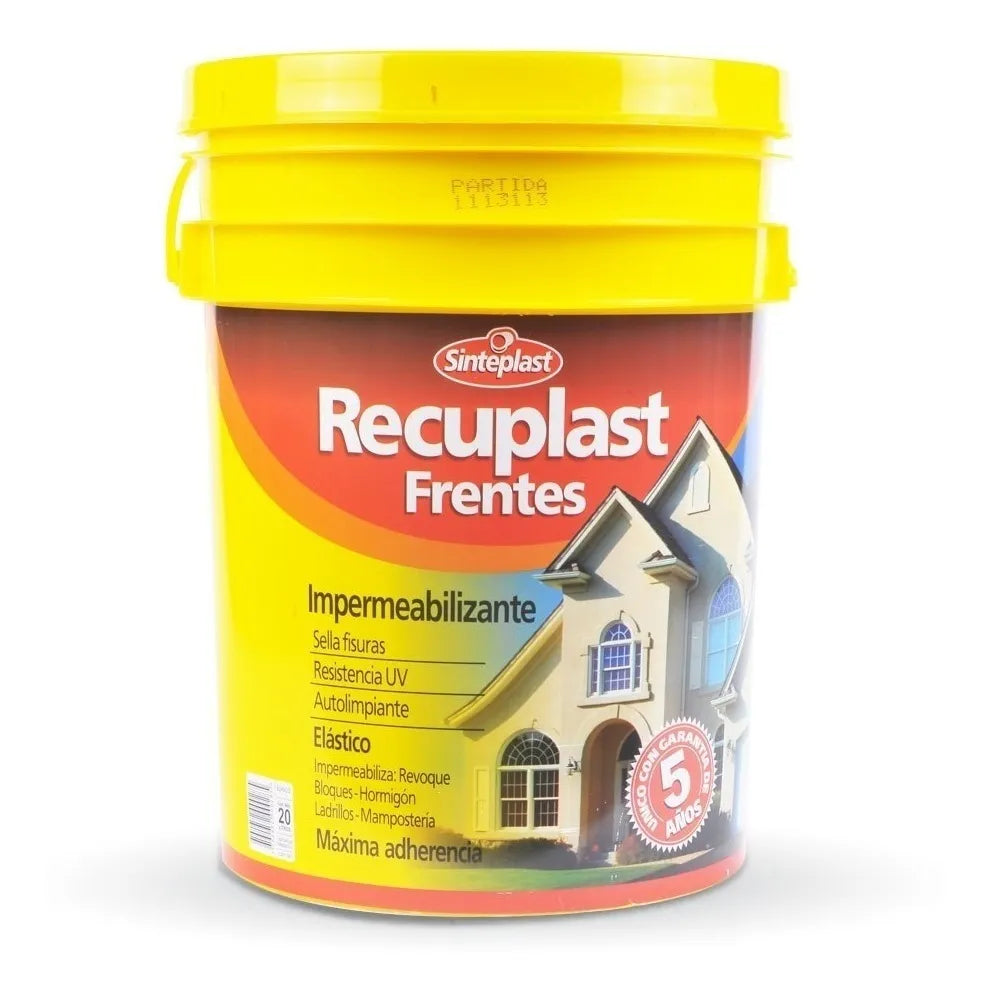 Recuplast Frentes Blanco Sinteplast