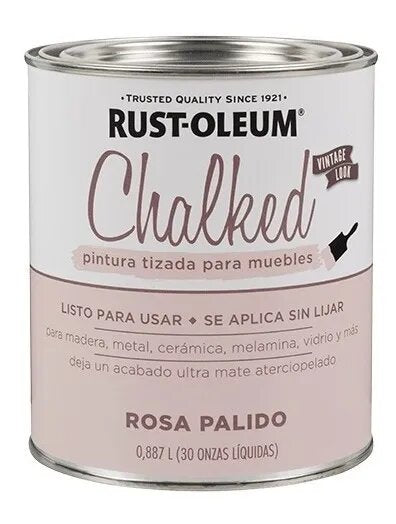 Chalked Pintura Tizada Base Agua de Interior Rust Oleum