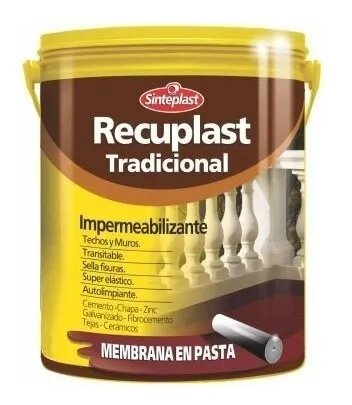 Recuplast Tradicional Membrana En Pasta Sinteplast