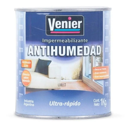 Venier Antihumedad Impermeabilizante Azul