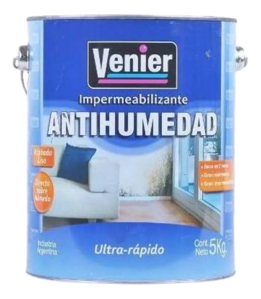 Venier Antihumedad Impermeabilizante Azul